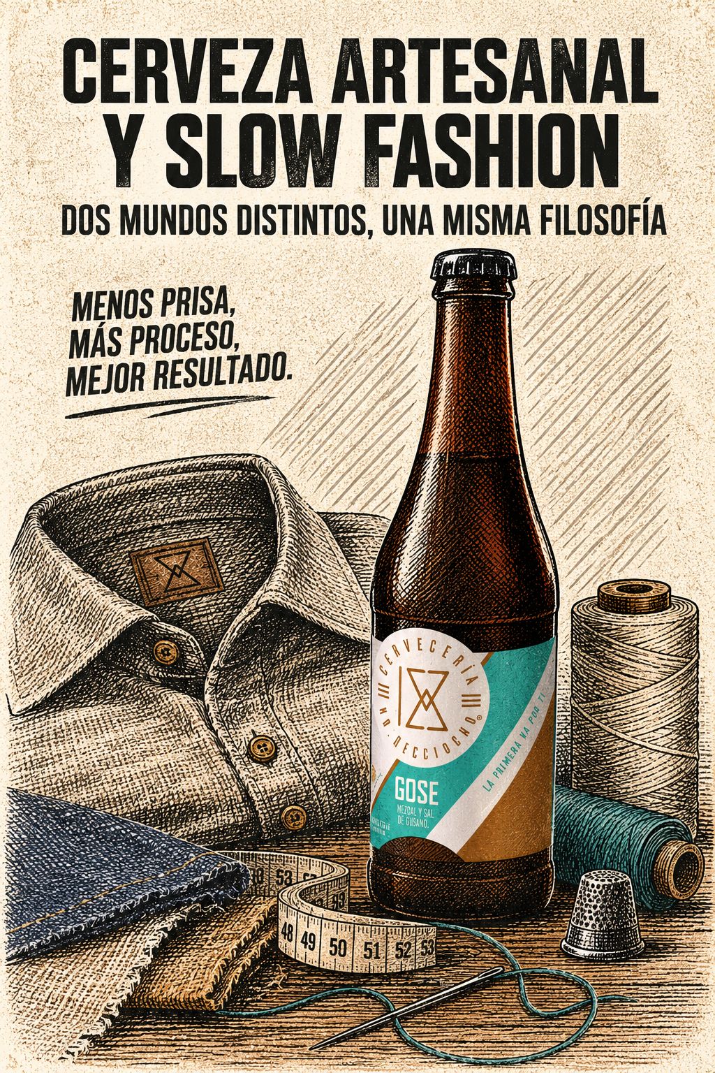 Cerveza artesanal y slow fashion: más parecidas de lo que imaginas